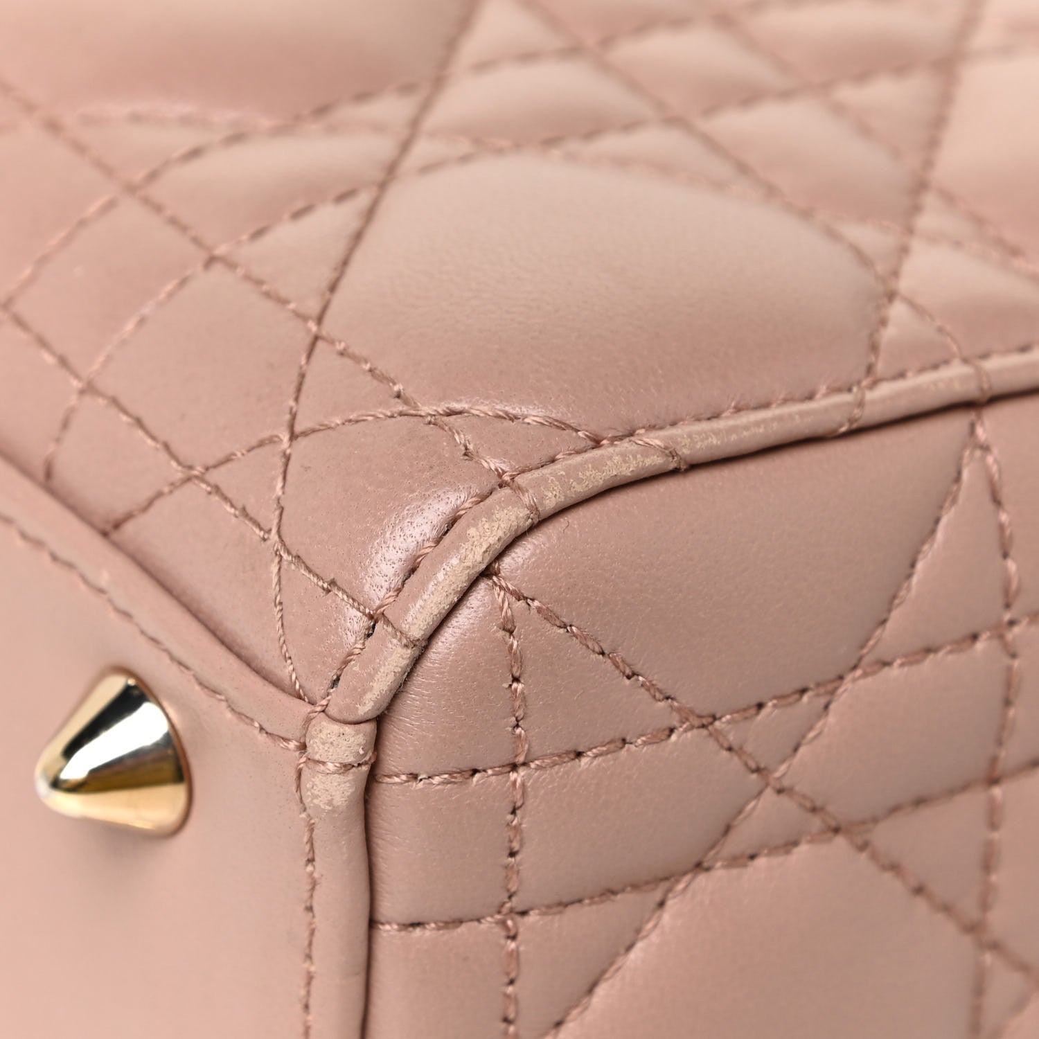 Christian Dior Lambskin Cannage Small My ABCDior Fard 14 of 18