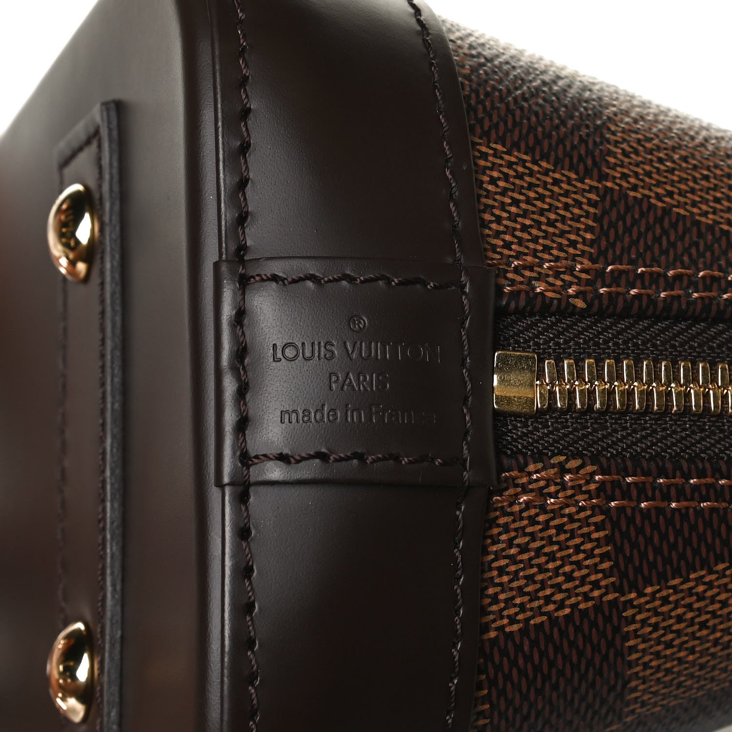 Louis Vuitton Damier Ebene Alma BB 6 of 14