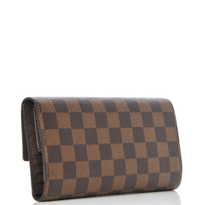Louis Vuitton Damier Ebene Porte Tresor International Wallet 3 of 8