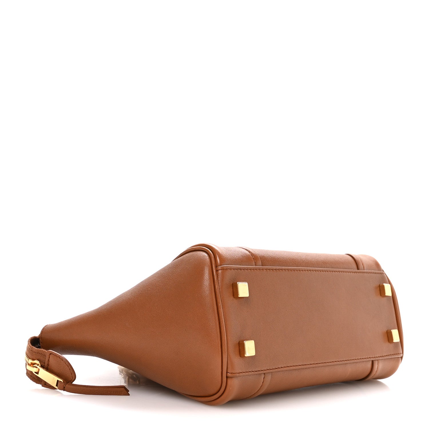 Celine Supple Shiny Lambskin Little New Luggage Soft Tan 3 of 10