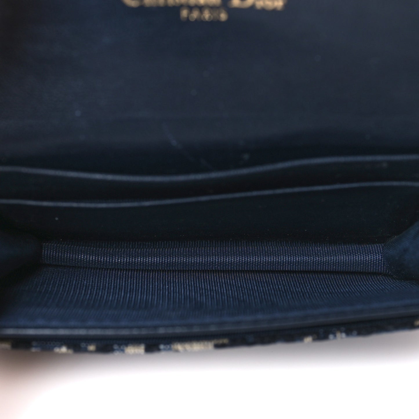 Oblique Saddle Bloom Card Holder Blue