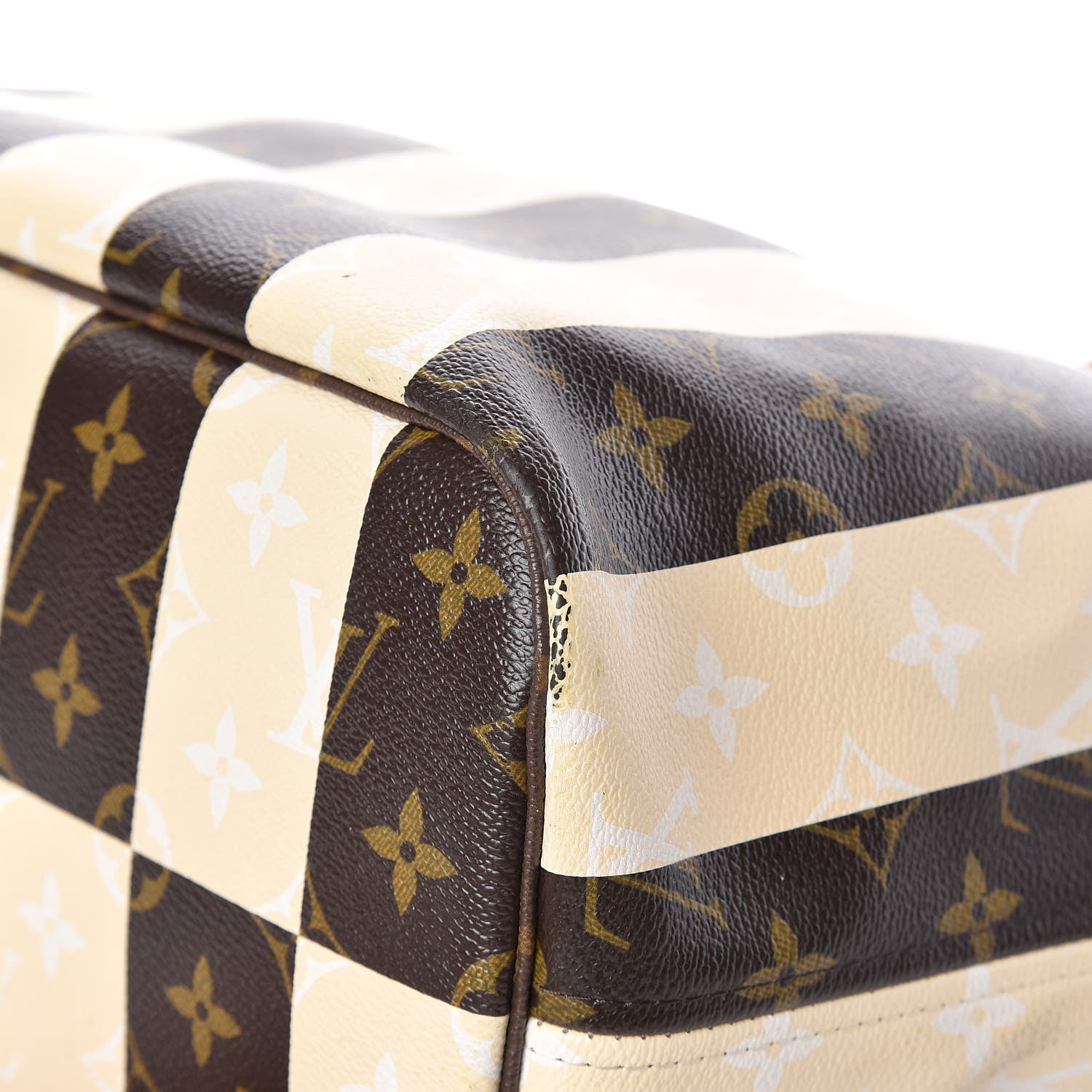 Louis Vuitton Monogram Rayures Neverfull MM 13 of 19