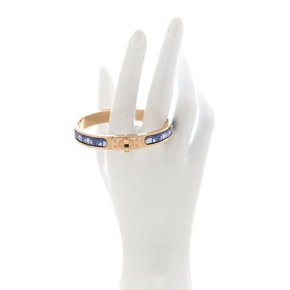 Hermes Enamel Printed Mini Clic Kelly Bracelet PM 2 of 5
