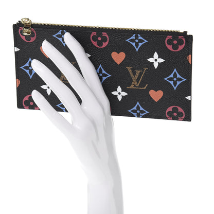 Louis Vuitton Game On Felicie Chain Wallet Zippered Insert Black 2 of 6