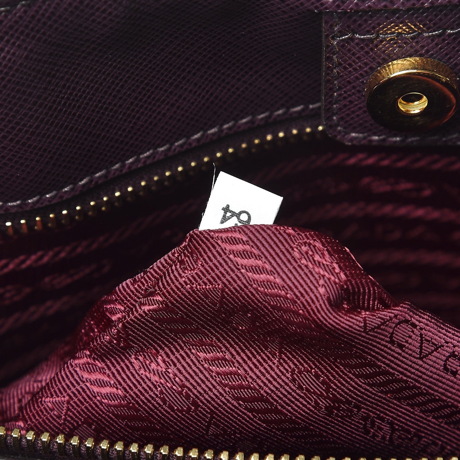Prada Saffiano Lux Large Tote Granato 6 of 7