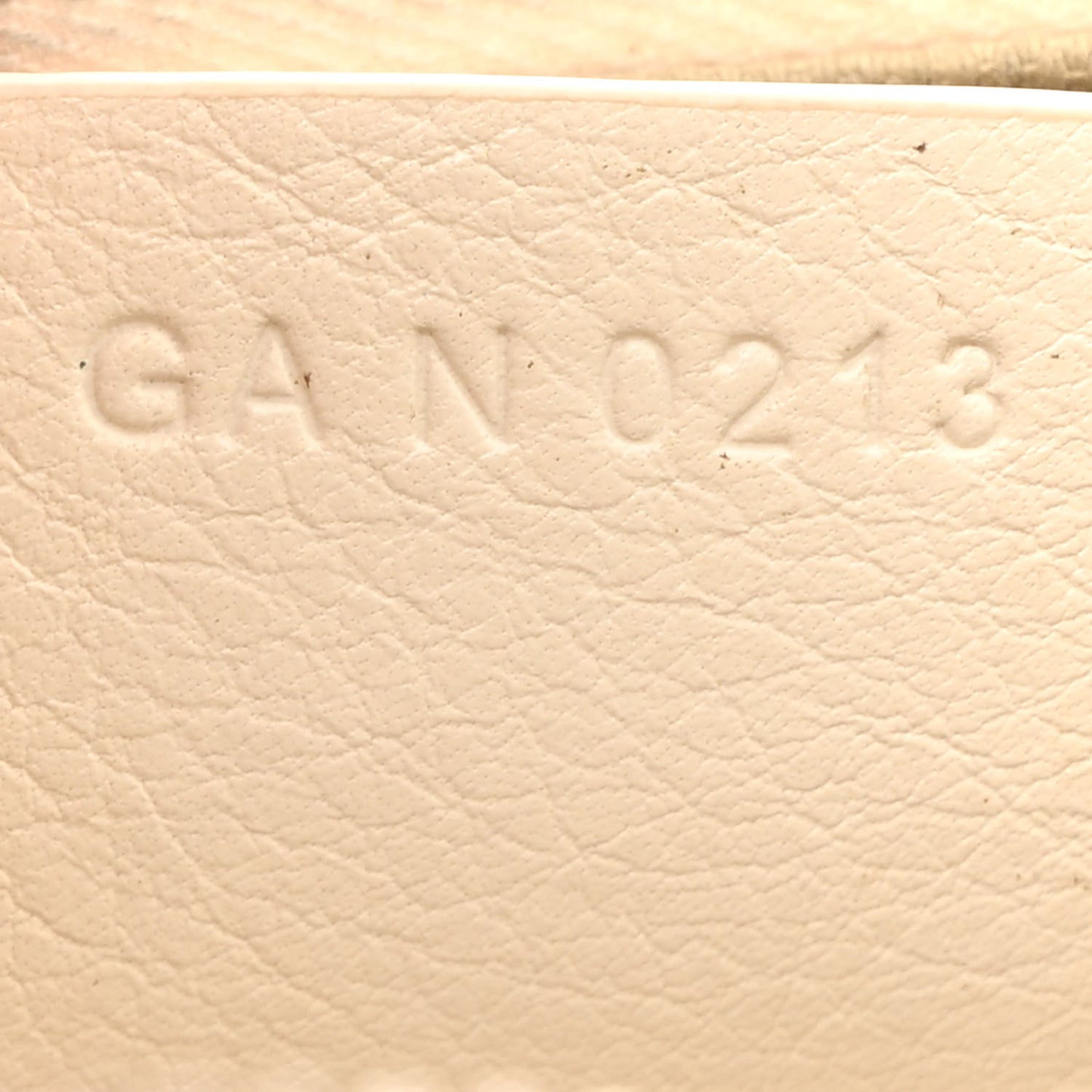 Tumbled Calfskin Mini Voyou Boyfriend Party Bag White