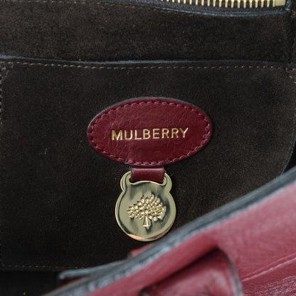 Mulberry Soft Matte Leather Bayswater Black Forest 6 of 7