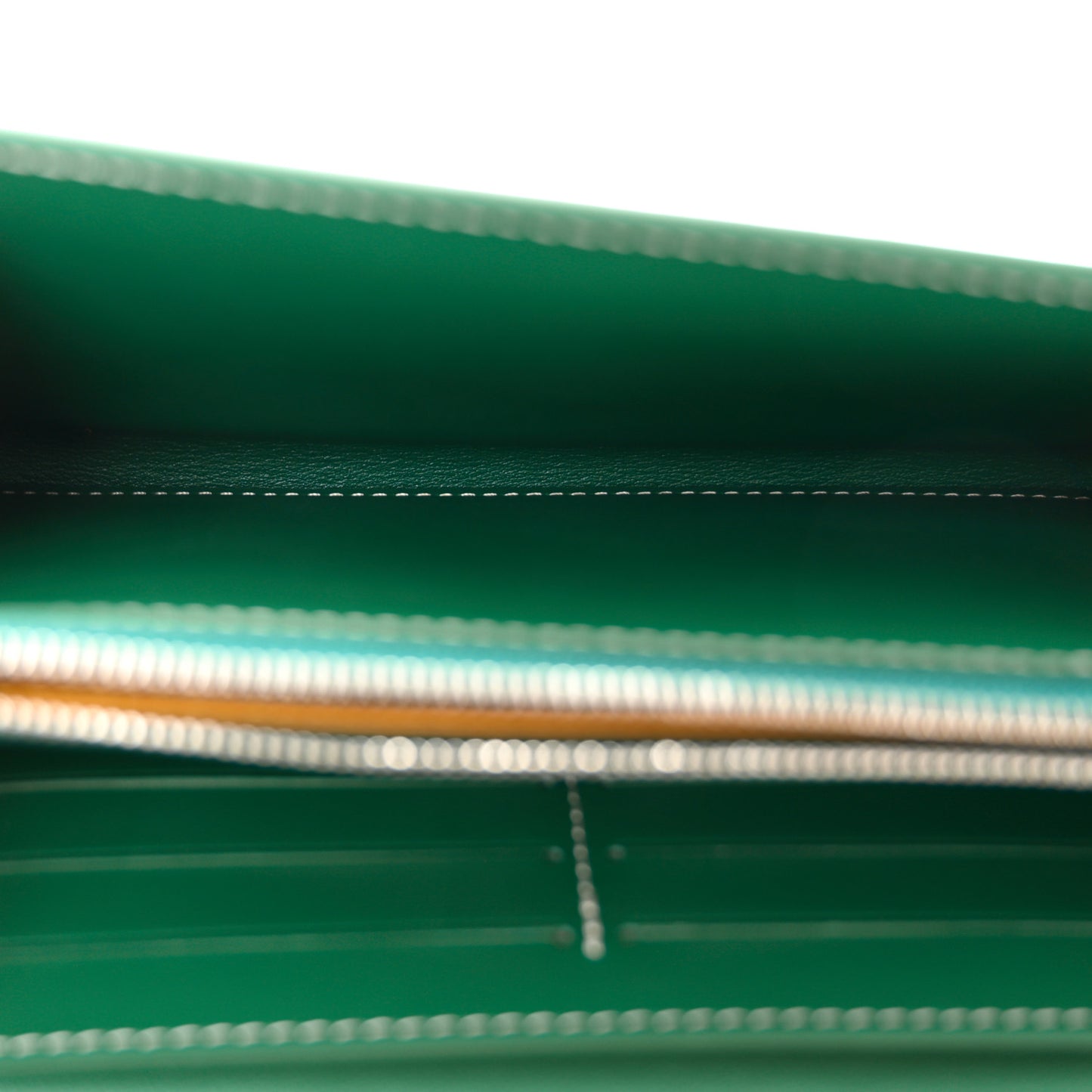 Goyardine Varenne Continental Wallet Green
