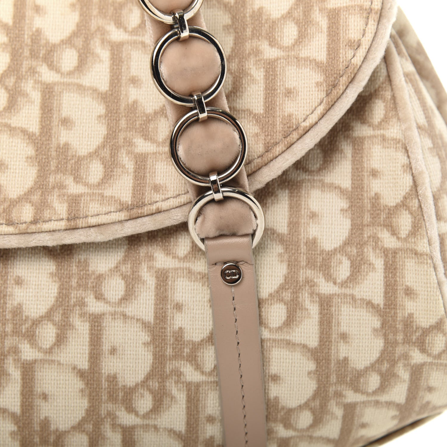 Christian Dior Monogram Romantique Trotter Bag Rose 12 of 15