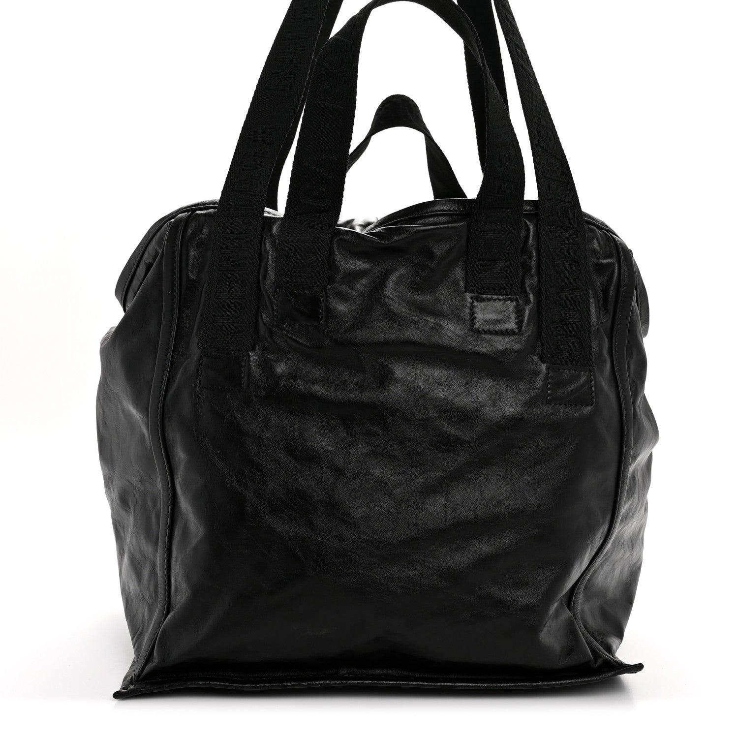 Balenciaga Calfskin Medium Cargo Tote  Black 8 of 10