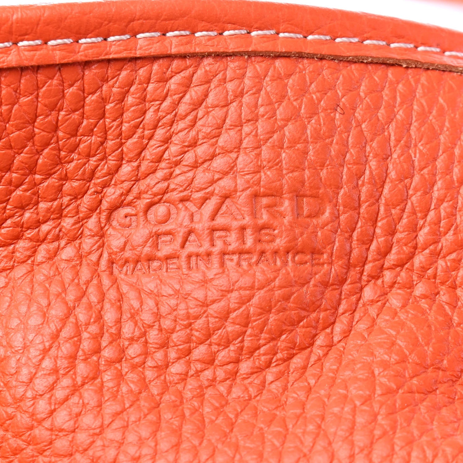 Goyard Goyardine Sac Hardy Pet Carrier PM Orange 7 of 9