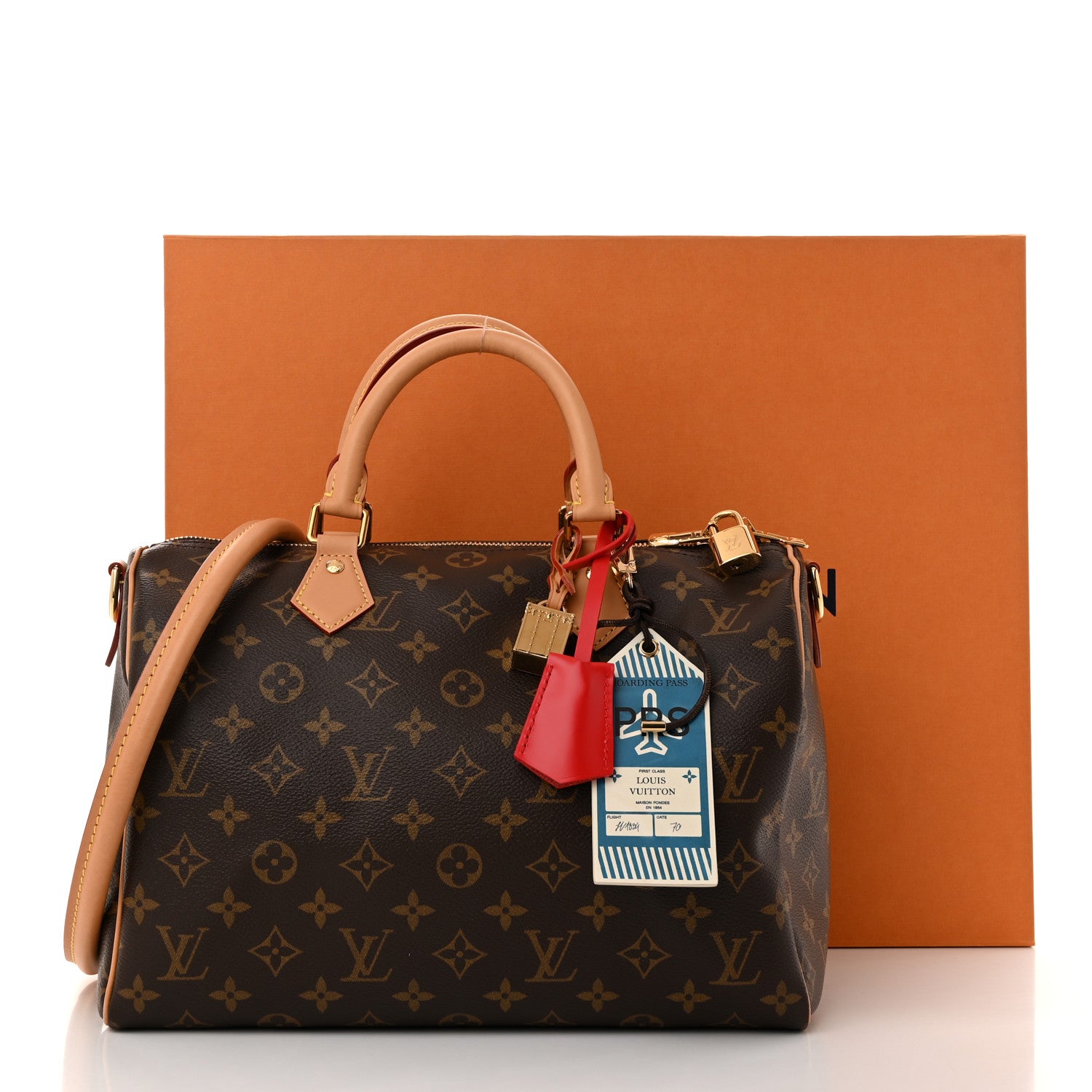 Louis Vuitton Monogram Speedy Soft Crafty 30 10 of 10