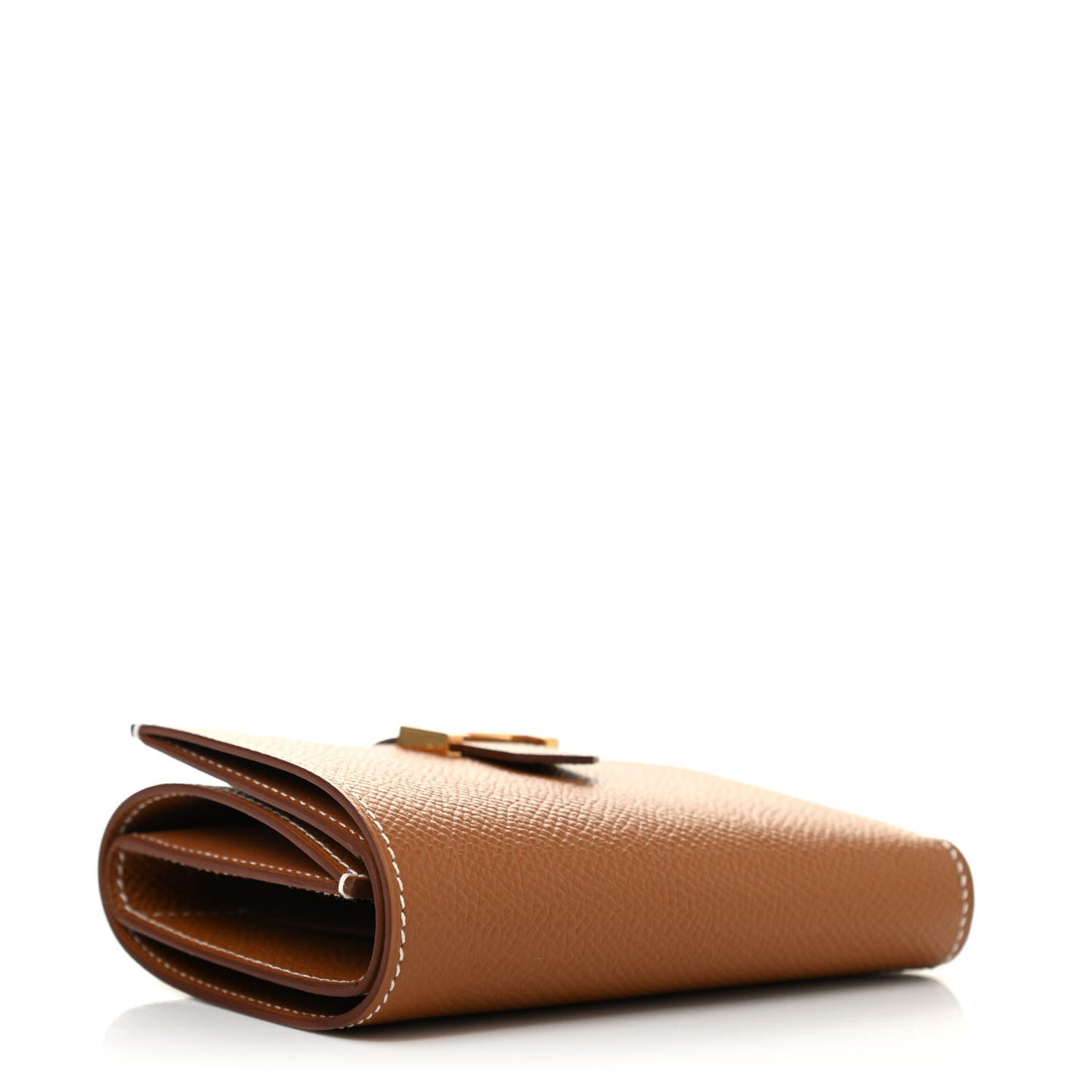 Epsom Tri-Fold Compact Bearn Wallet Gold