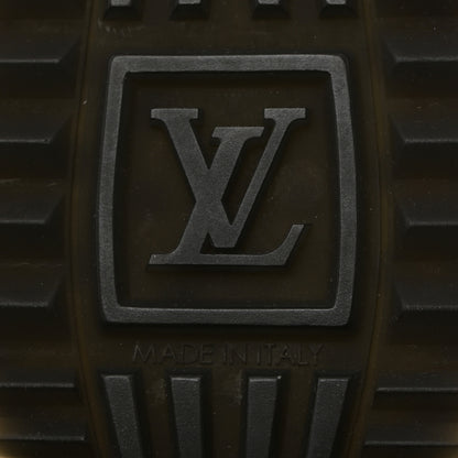 Louis Vuitton Suede Damier Azur Run Away Sneakers 38 Pink 8 of 8