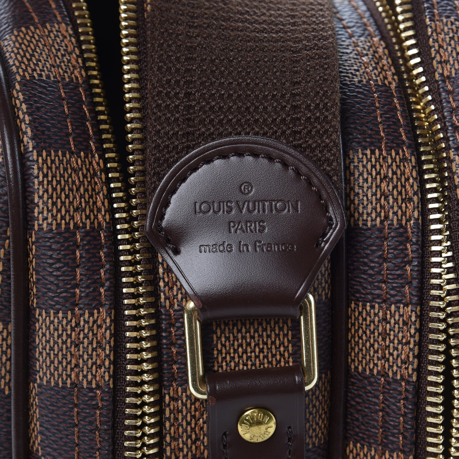 Louis Vuitton Damier Ebene Reporter PM 7 of 8