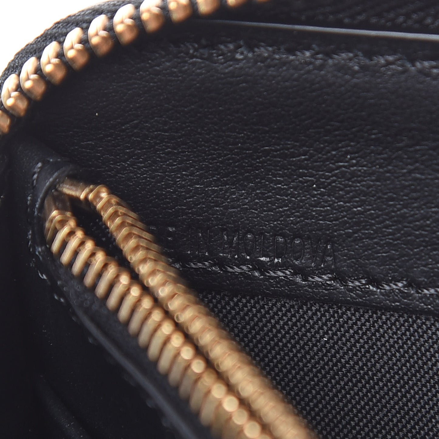 Vintage Check Ellerby Zip Around Wallet Black