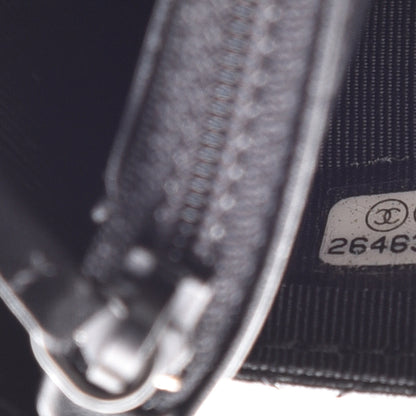 Chanel Aged Calfskin Quilted Reissue Wallet On Chain WOC So Black 8 of 11