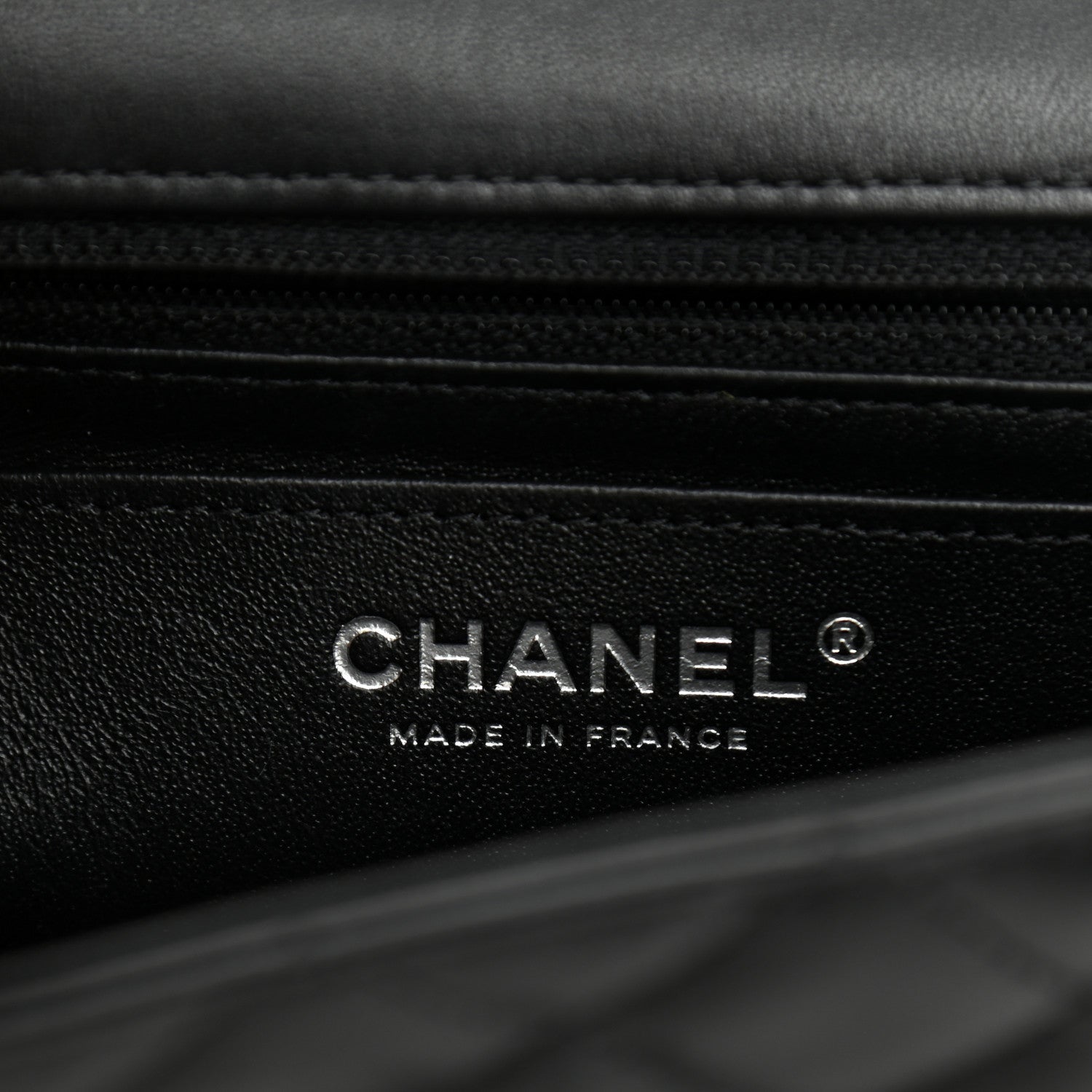 Chanel Lambskin Quilted Mini Rectangular Flap So Black 6 of 9