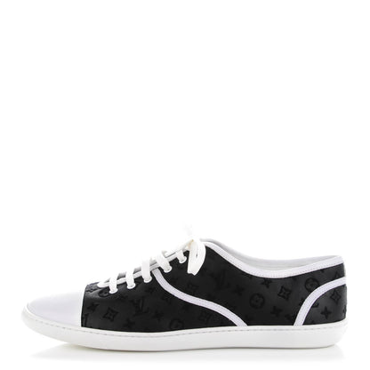 Louis Vuitton Monogram Malta Sneakers 41 Black 1 of 7