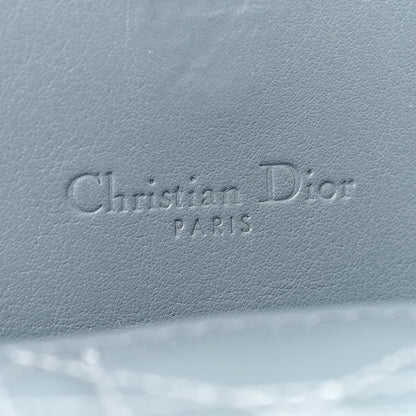 Christian Dior Patent Cannage Mini Waist Pouch on Chain Denim 6 of 10
