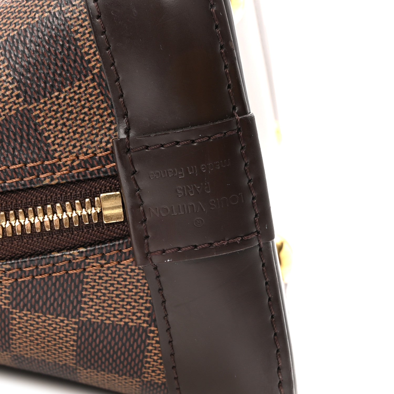 Louis Vuitton Damier Ebene Alma PM 6 of 9