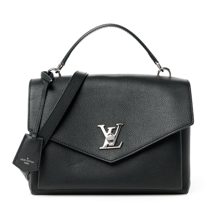 Louis Vuitton Soft Calfskin My Lockme Top Handle Black 1 of 12