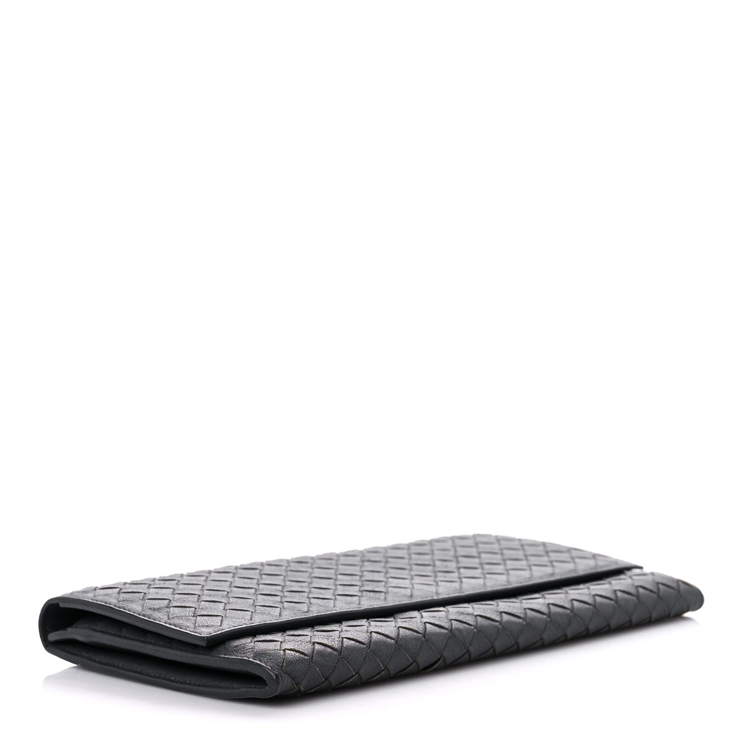 Bottega Veneta Nappa Intrecciato Flap Wallet Grey 5 of 12