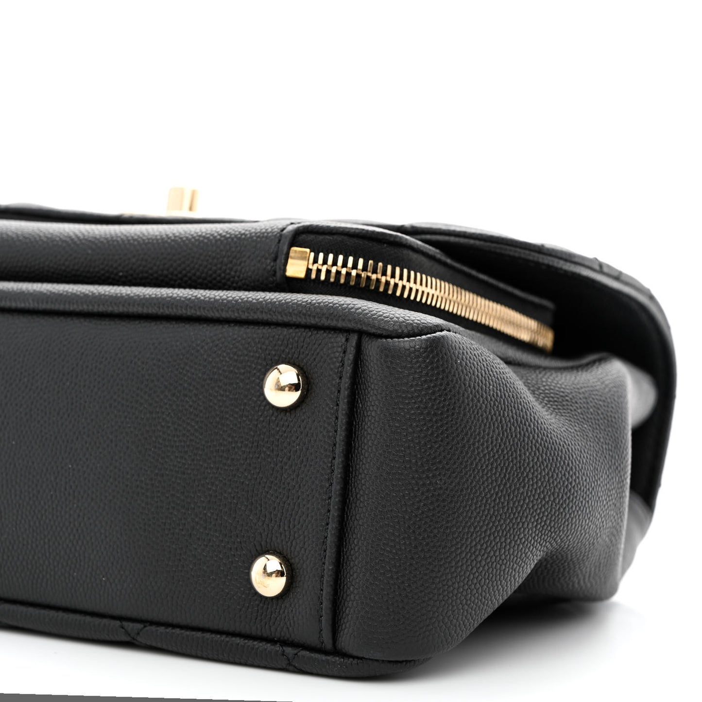 Caviar Quilted Medium Business Affinity Flap Black