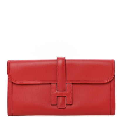 Hermes Evercolor Jige Elan 29 Rouge Casaque 1 of 7