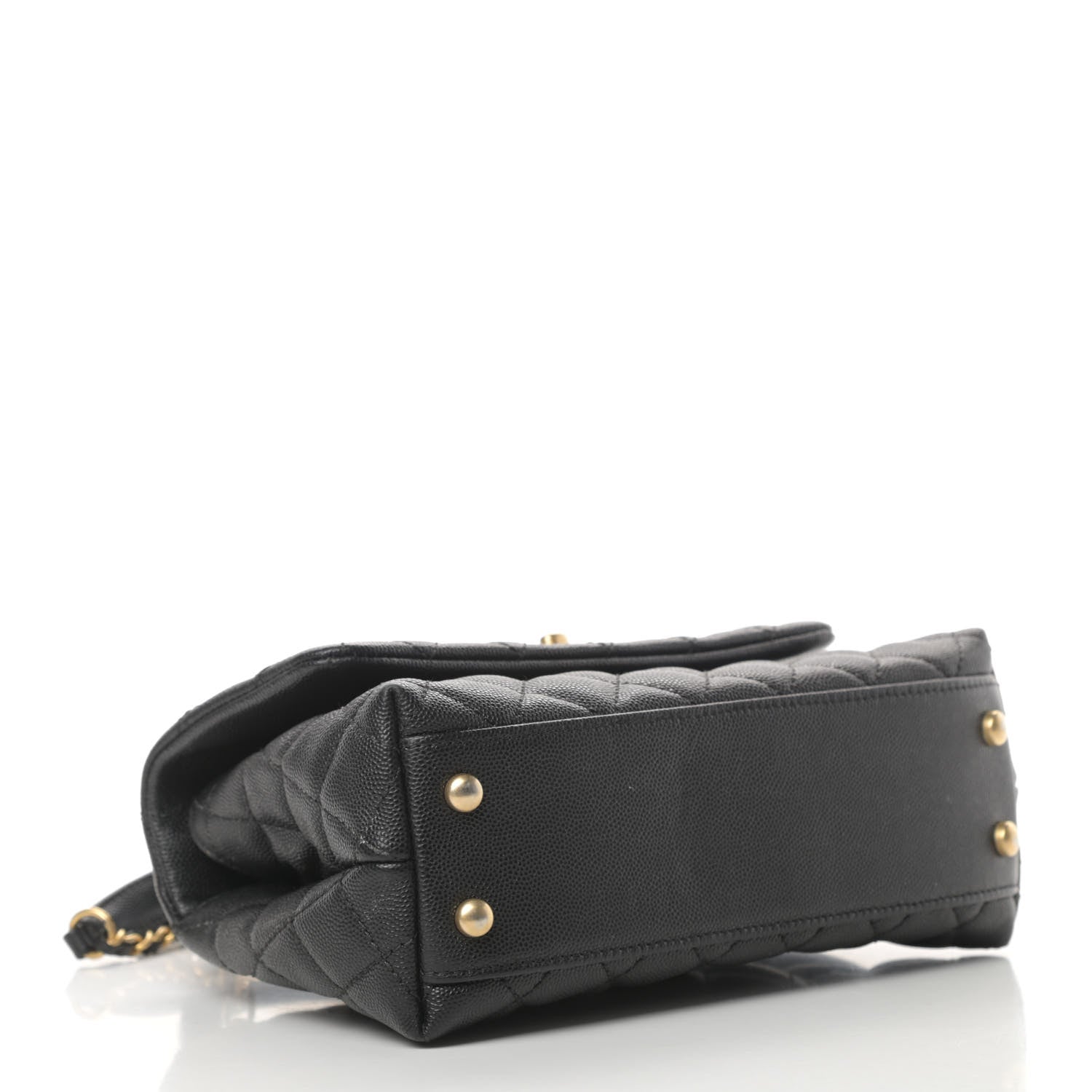 Chanel Caviar Quilted Mini Coco Handle Flap Black 4 of 15