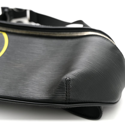 Louis Vuitton Epi Bumbag Black Yellow 9 of 9