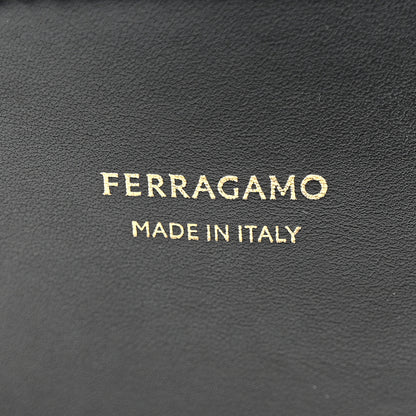 Salvatore Ferragamo Calfskin Charming Tote Black 7 of 12