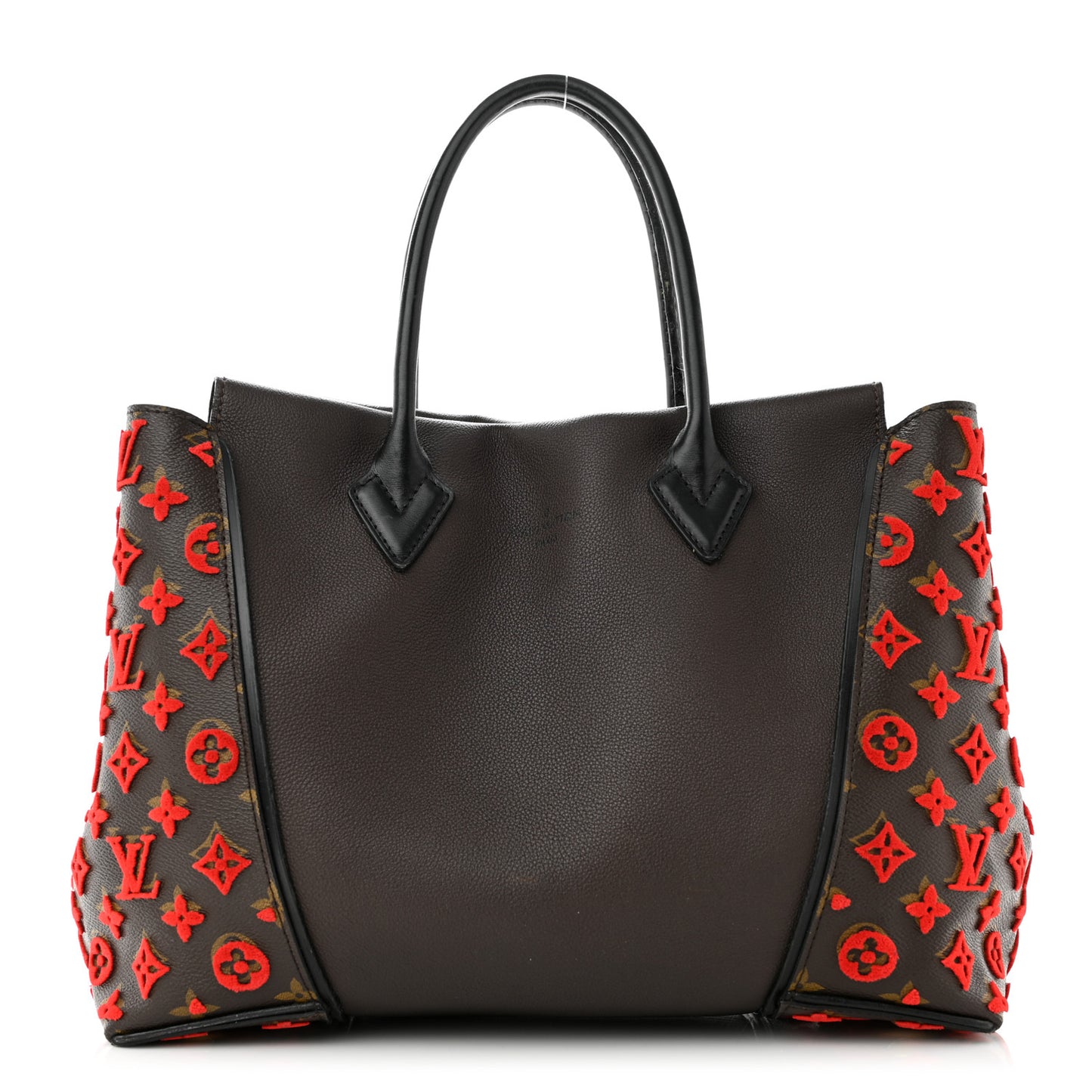 Veau Cachemire Tote W PM Chocolate