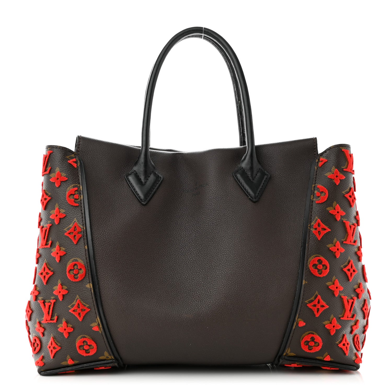 Louis Vuitton Veau Cachemire Tote W PM Chocolate 1 of 19