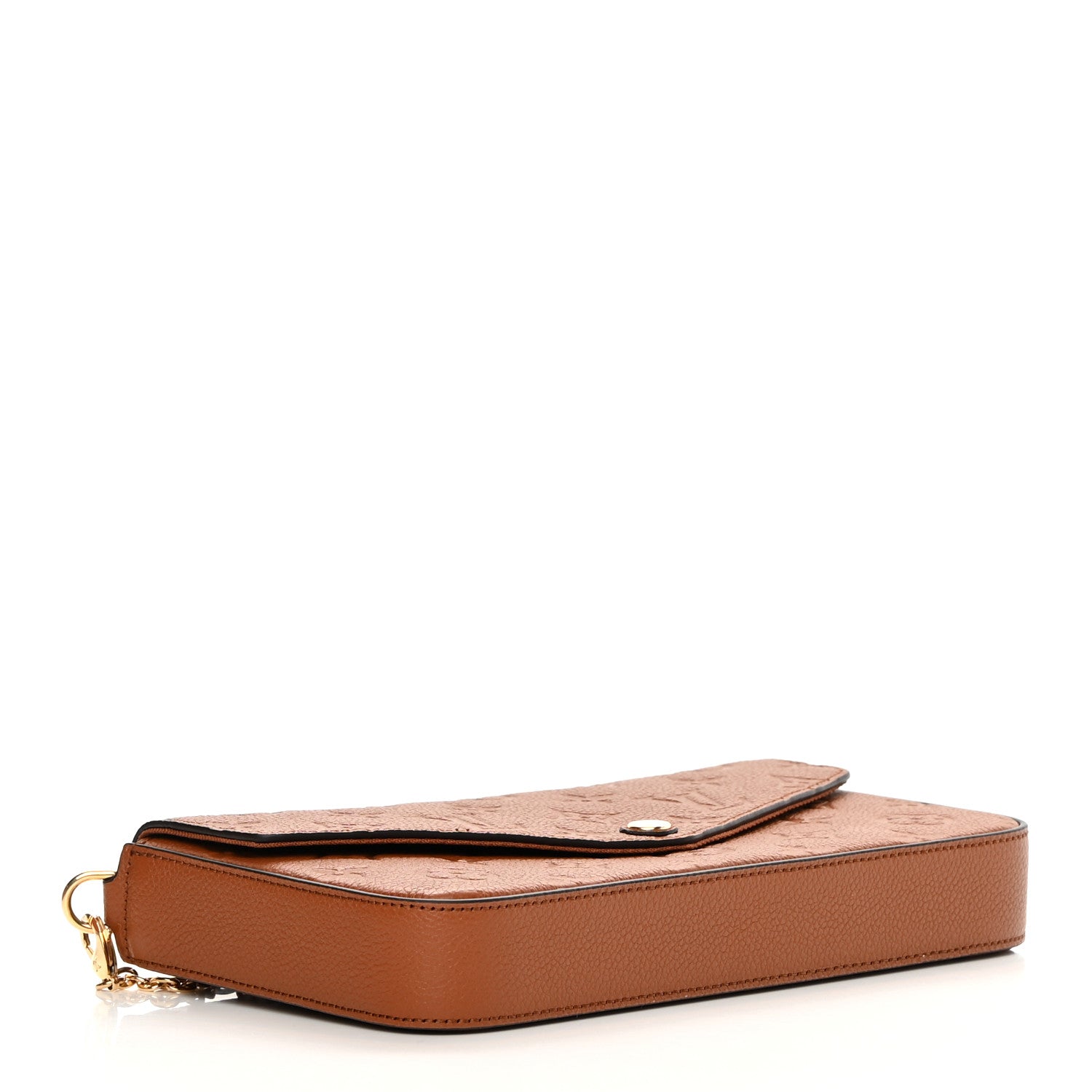 Louis Vuitton Empreinte Pochette Felicie Chain Wallet Cognac 5 of 12