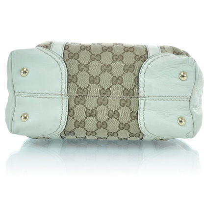 Gucci Monogram Horsebit Nail Boston White 8 of 12