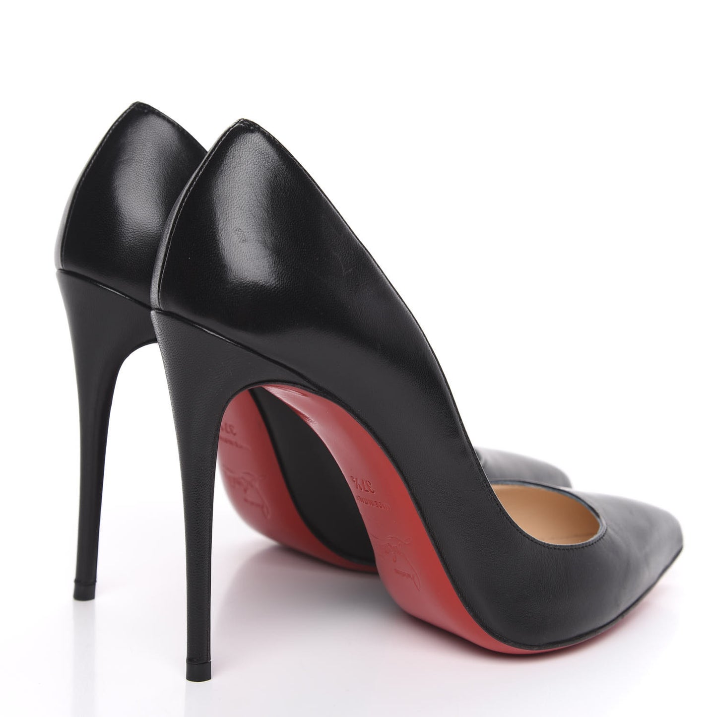 Shiny Nappa Pigalle Follies 100 Pumps 37.5 Black