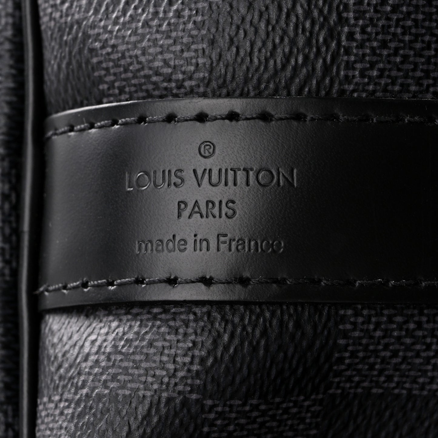 Damier Graphite Keepall Bandouliere 55