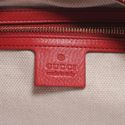 Gucci Pebbled Calfskin Large Soho Hobo Red 6 of 7