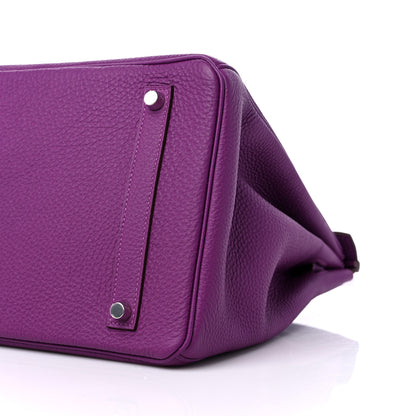 Hermes Togo Birkin 35 Anemone 9 of 9