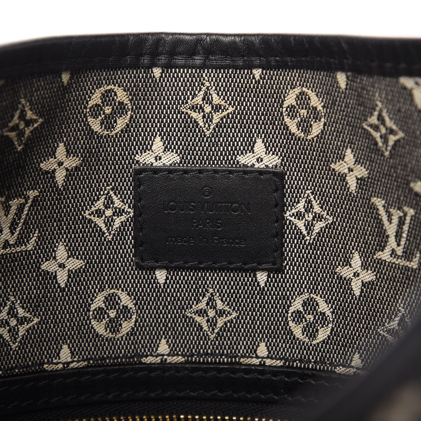 Mini Monogram Besace Mary Kate Black