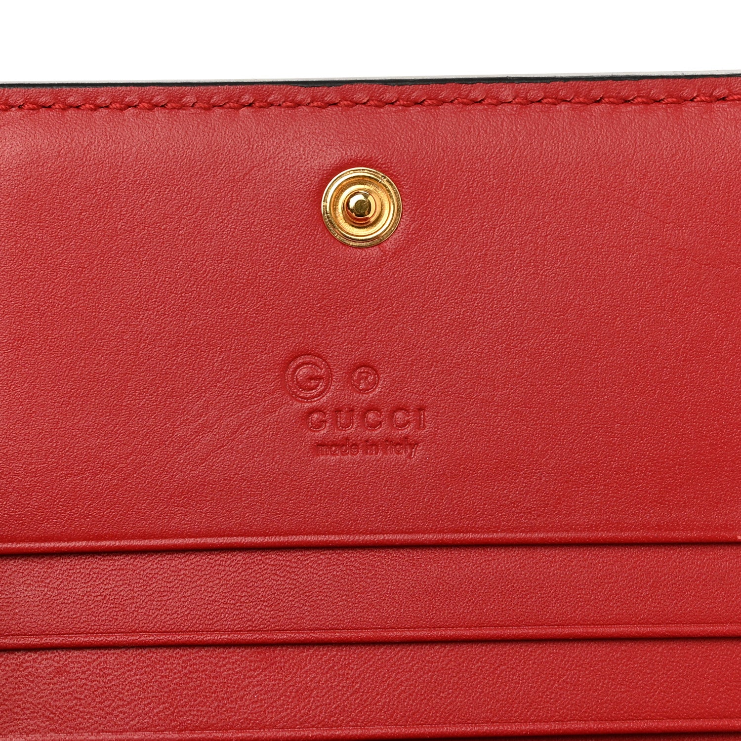 Gucci GG Supreme Monogram Blooms Card Case Wallet Beige Blue Navy Hibiscus Red 6 of 8