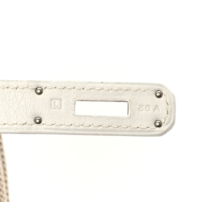 Hermes Toile Swift Birkin 30 White 7 of 12