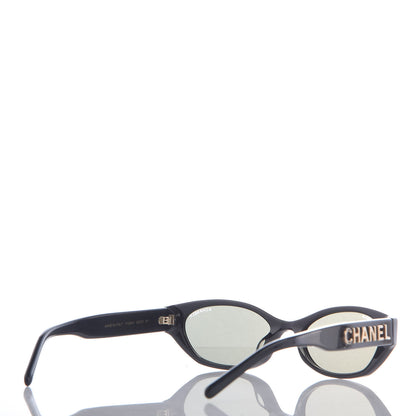 Chanel Rectangle Sunglasses 71280A Black 4 of 7