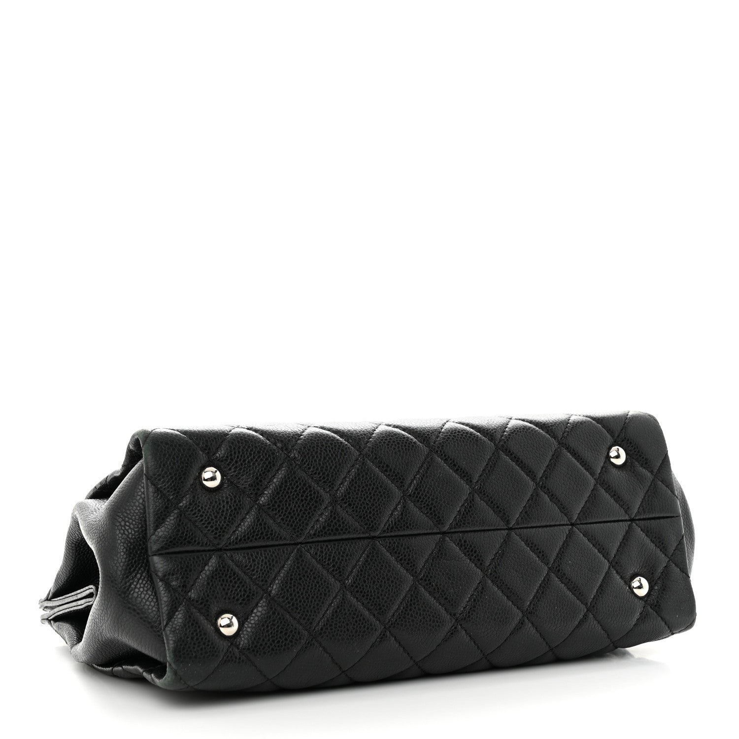 Chanel Soft Caviar Quilted CC Timeless Tote Black 4 of 18