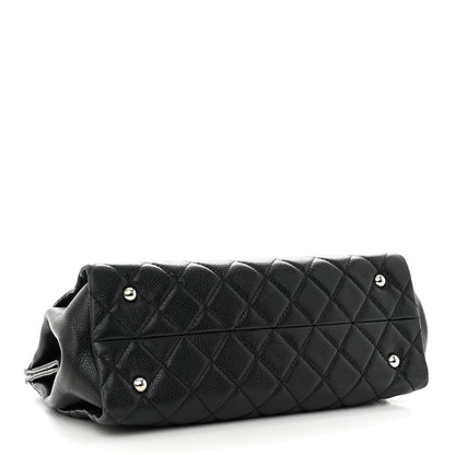 Chanel Soft Caviar Quilted CC Timeless Tote Black 4 of 18