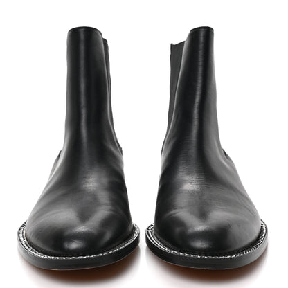 Givenchy Calfskin Chain Boots 40 Black 2 of 6