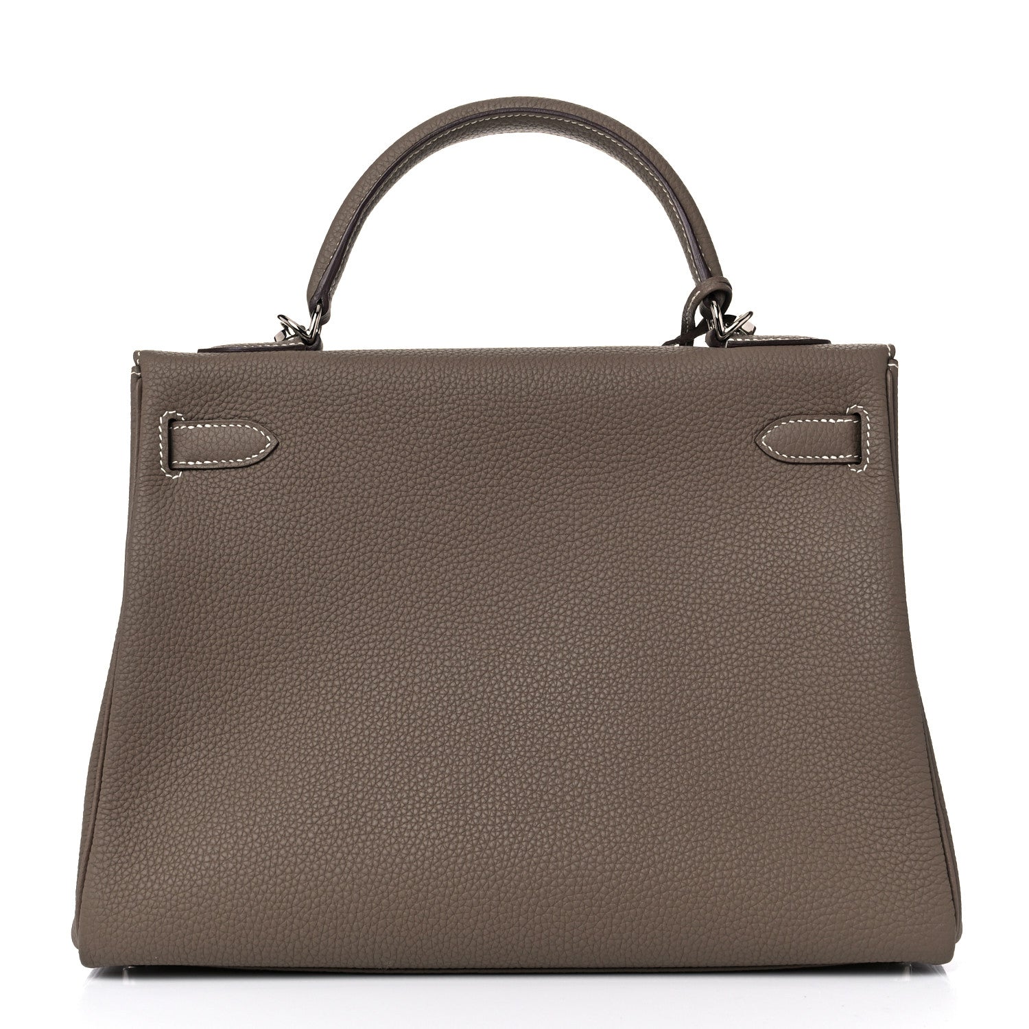 Hermes Togo Kelly Retourne 32 Etoupe 4 of 17
