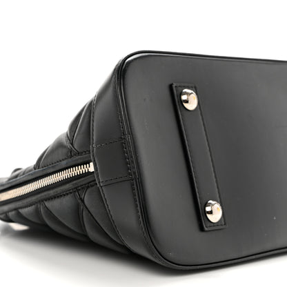 Louis Vuitton Lambskin Studded Malletage Alma PM Black 8 of 10