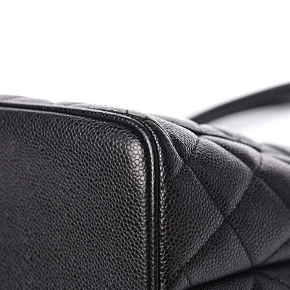 Chanel Caviar Quilted Medallion Tote Black 16 of 18